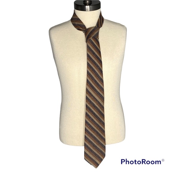 Austin Reed Other - Austin Reed Tie Striped Pure Wool
